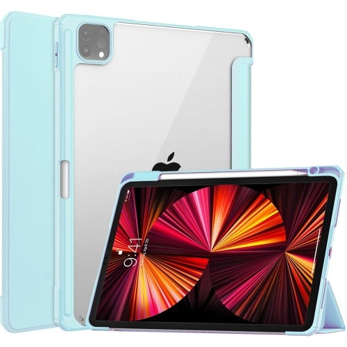 Image of Etui Bizon Case Tab Clear Matt do Apple iPad Pro 11 2022/2021/2020/2018, błękitne