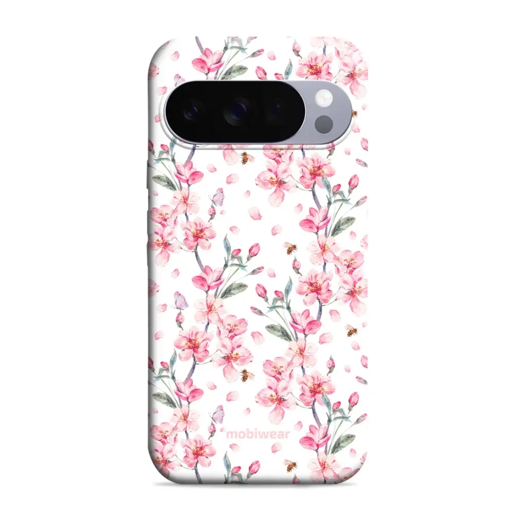 Etui ochronne do Pixel 10 Pro, Mobiwear Elite Pro, japoński bukiet