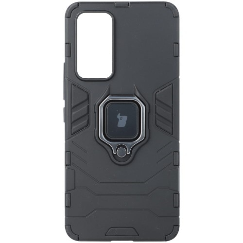 Image of Etui Bizon Case Armor Ring do Xiaomi 12 Lite, czarne