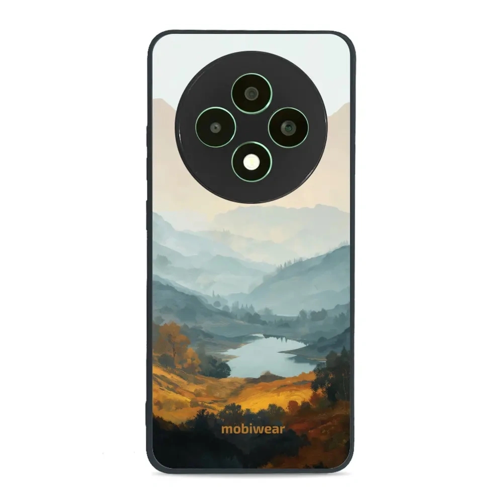 Etui ochronne do OPPO Reno12 F, Mobiwear Glossy Case, jezioro w dolinie