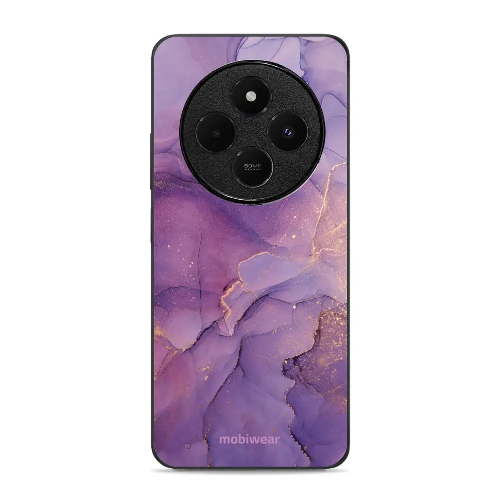 Etui ochronne do Xiaomi Poco C75, Mobiwear Glossy Case, fioletowe