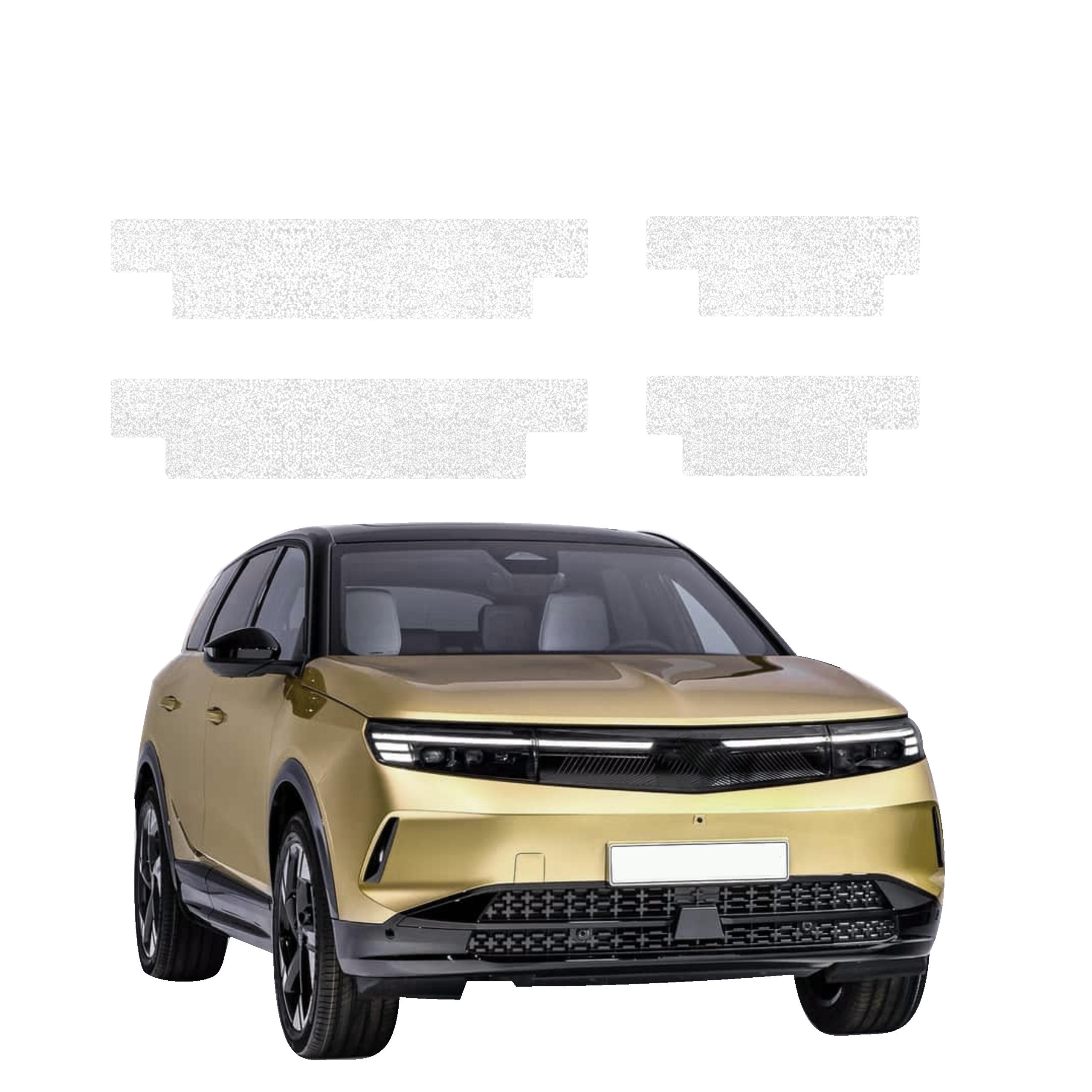 4w1 Biała powłoka techniczna Grizz Protector na progi Opel Grandland (2025-2026)