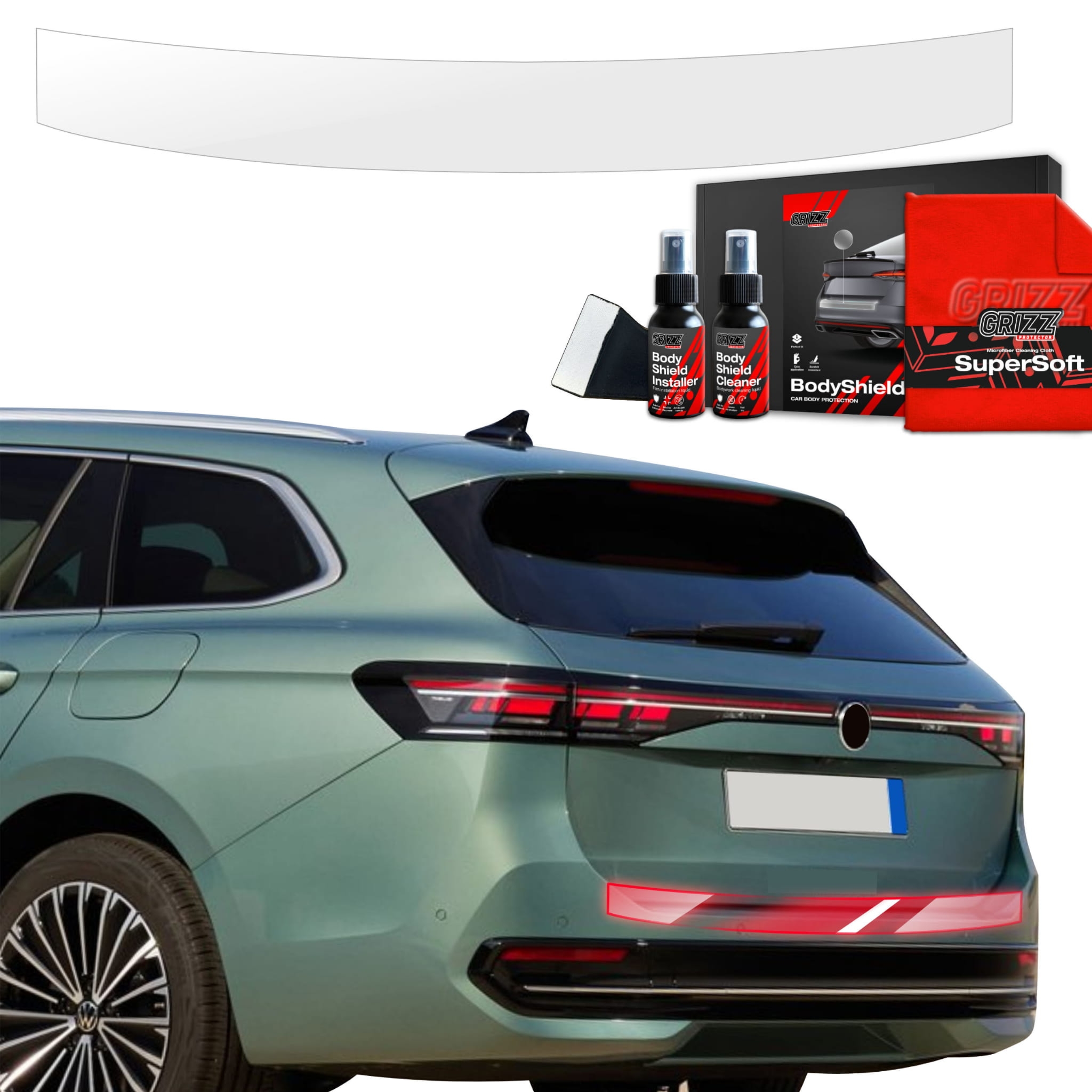Folia ochronna Grizz Protector na próg bagażnika do Volkswagen VW Passat B9 (2024-2026)