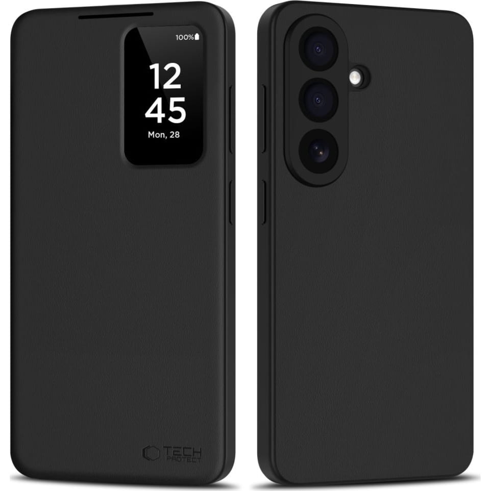 OUTLET: Etui z klapką Tech-Protect Smart Wallet do Galaxy S26, czarne