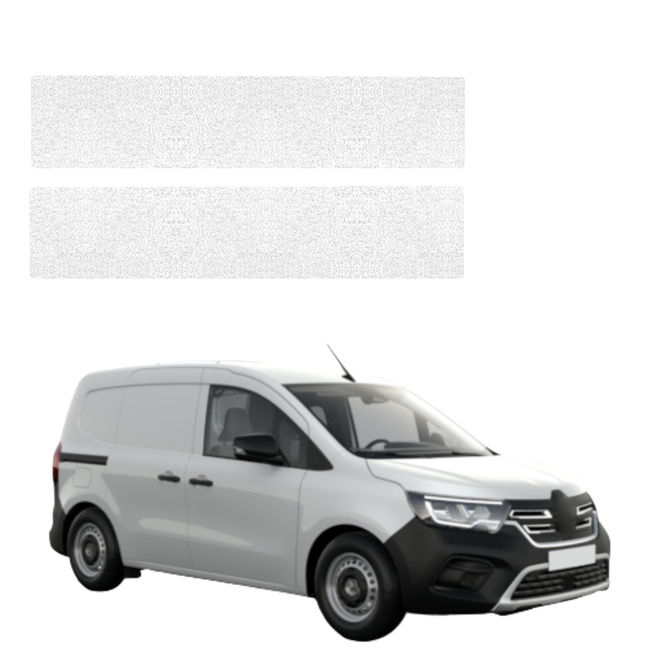 2w1 Biała powłoka techniczna Grizz Protector na przednie progi Renault Kangoo Van (2021-2026)