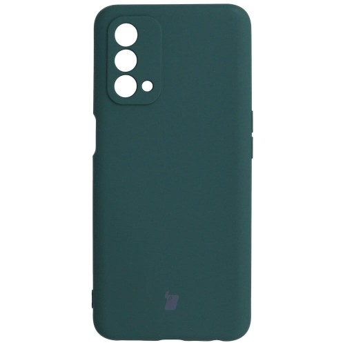 Image of Etui Bizon Case Silicone do Oppo A93 5G, ciemnozielone