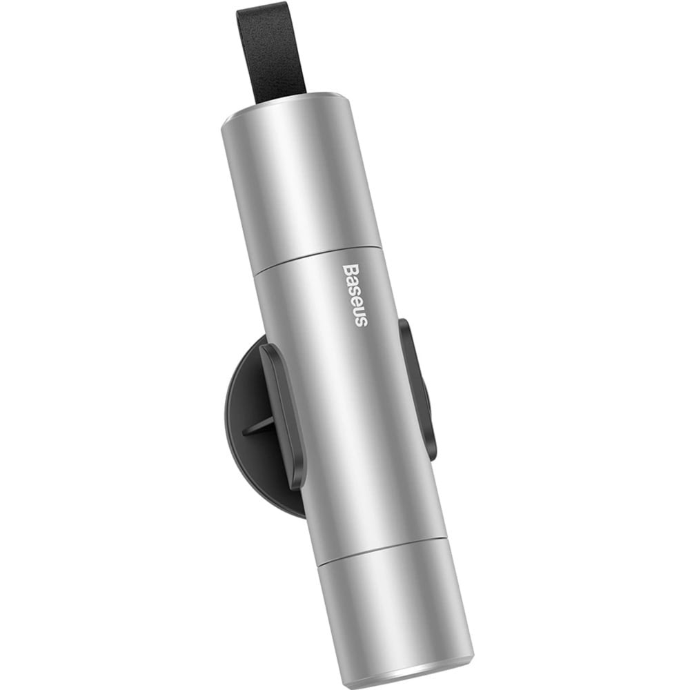 Młotek / zbijak ratunkowy samochodowy Baseus SharpTool Safety Hammer, srebrny