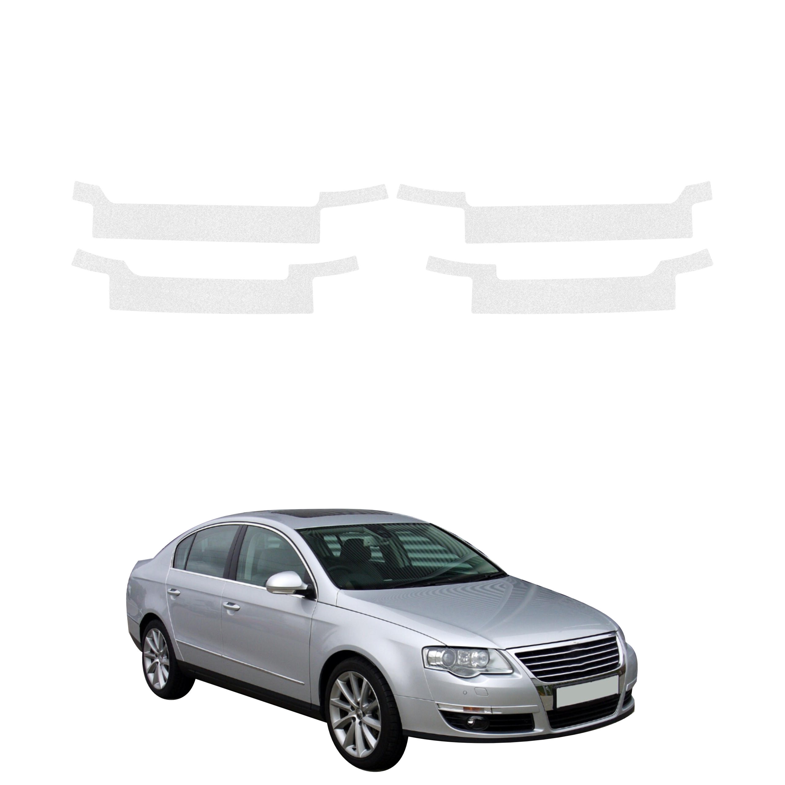4w1 Bezbarwna powłoka techniczna Grizz Protector na progi Volkswagen Passat B6 Sedan (2005-2010)