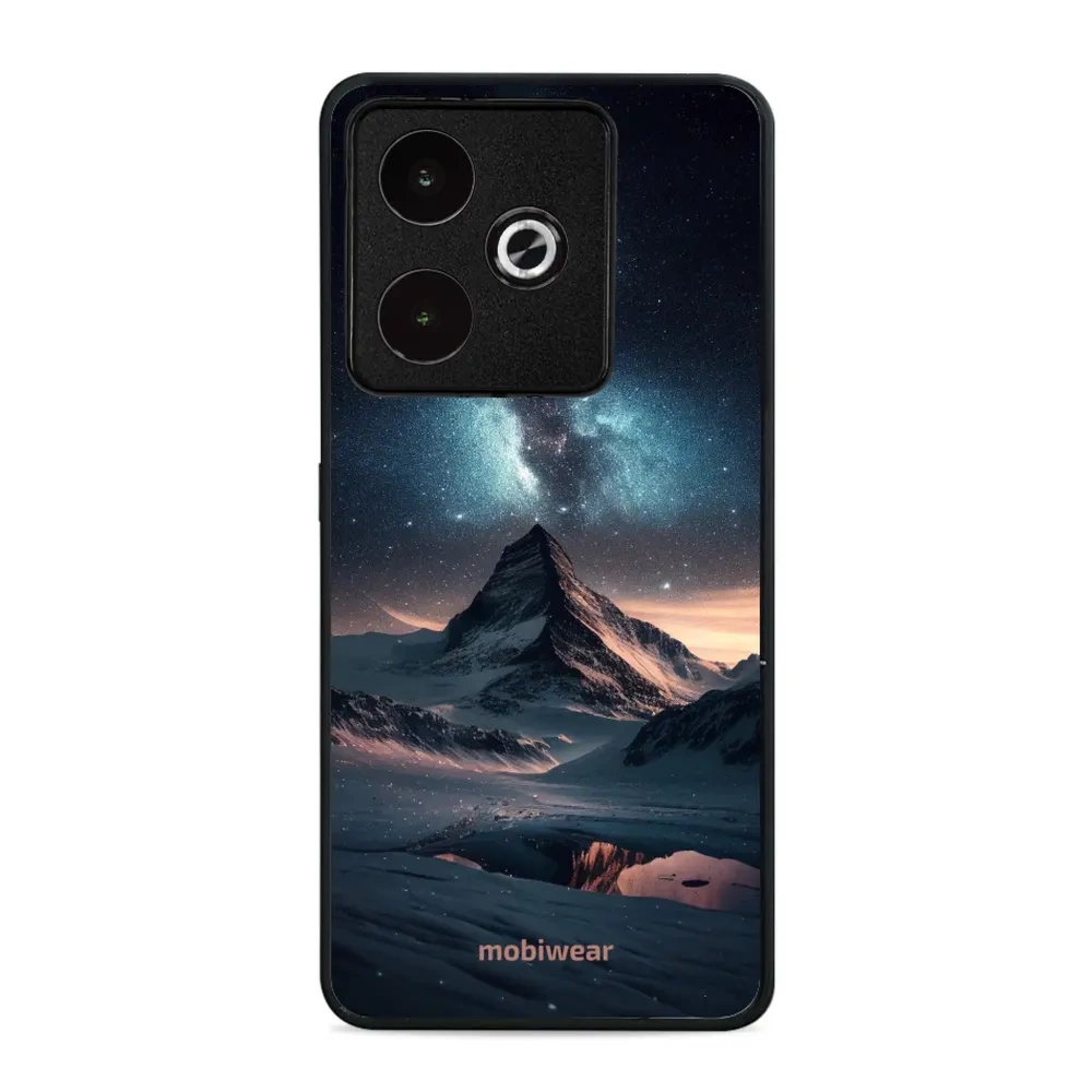 Etui ochronne do Realme GT 7, Mobiwear Glossy Case, nocna góra