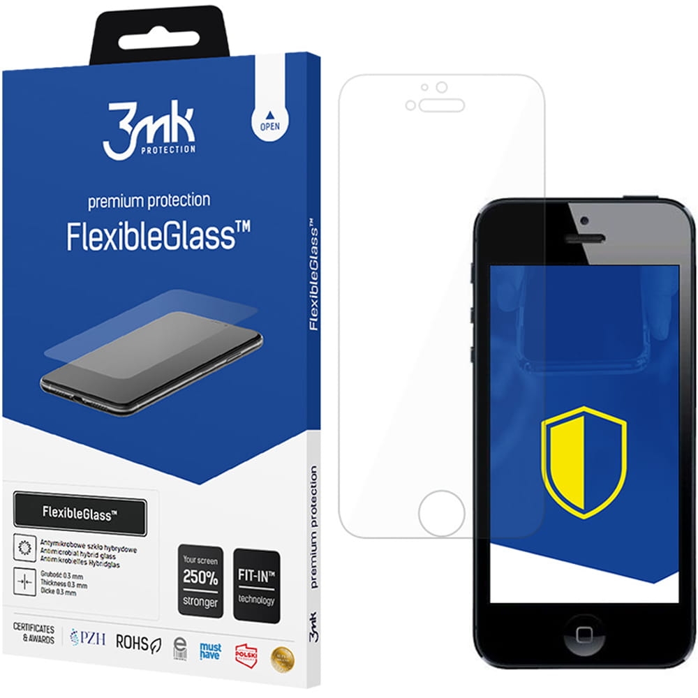Image of Szkło ochronne 3MK Flexible Glass iPhone 5 / 5s /SE