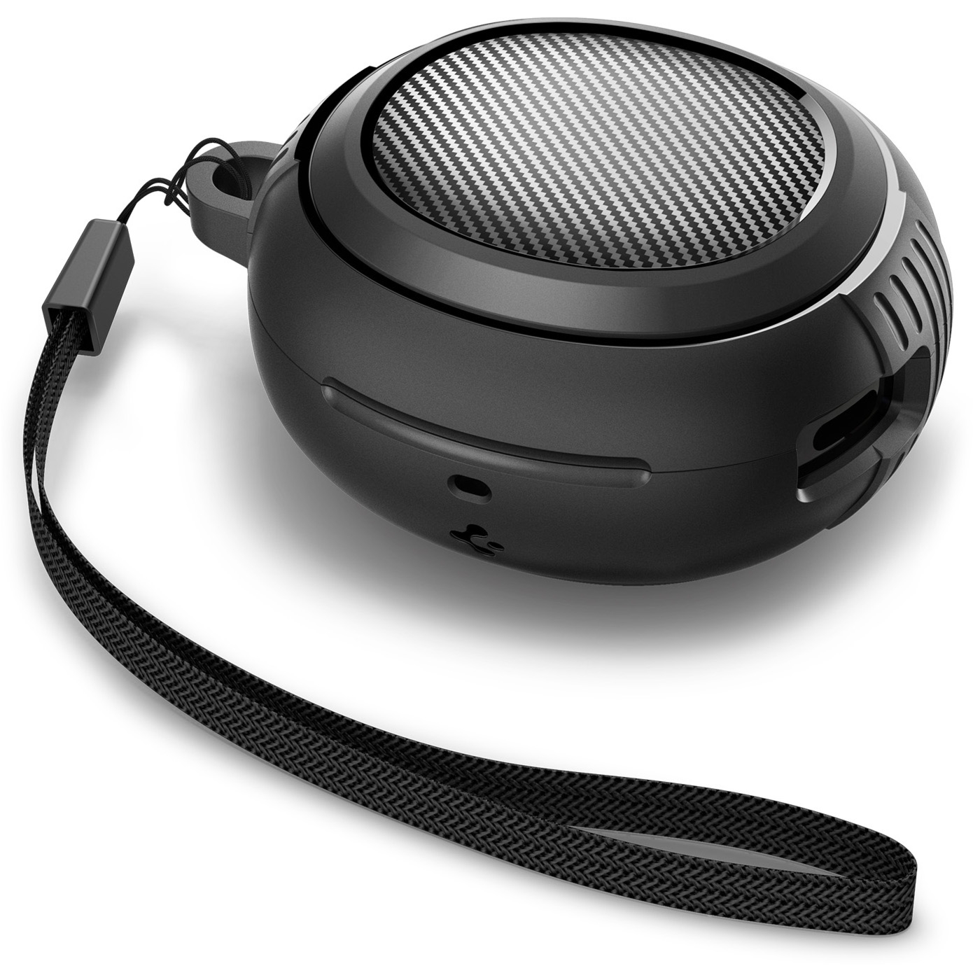 Etui ze smyczką Spigen Rugged Armor SA2400 do Spigen SA-TW S10, czarne