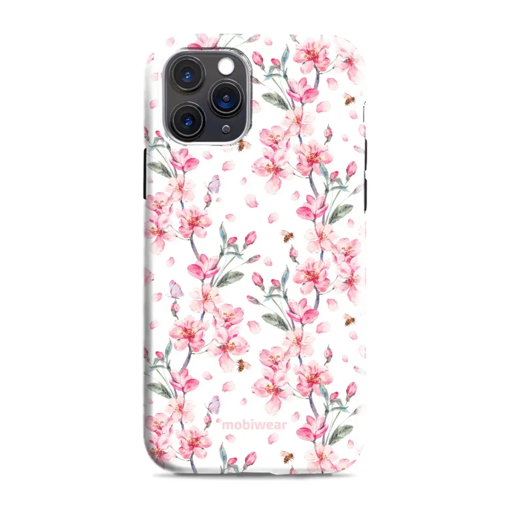 Etui ochronne do iPhone 11 Pro Max, Mobiwear Elite Pro, japoński bukiet