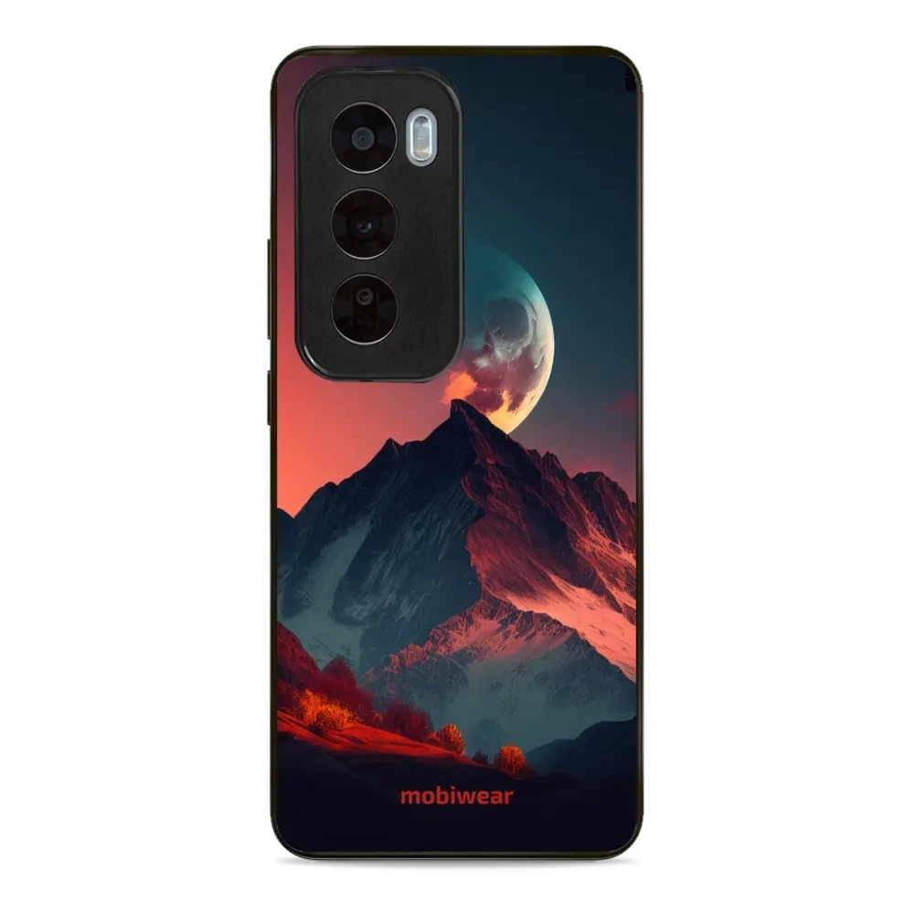 Etui ochronne do Oppo Reno 12 Pro, Mobiwear Glossy Case, górski zmierzch