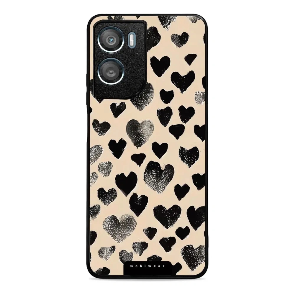 Etui ochronne do Motorola Moto G06 4G / Motorola Moto G06 Power 4G, Mobiwear Glossy Case, beżowa miłość
