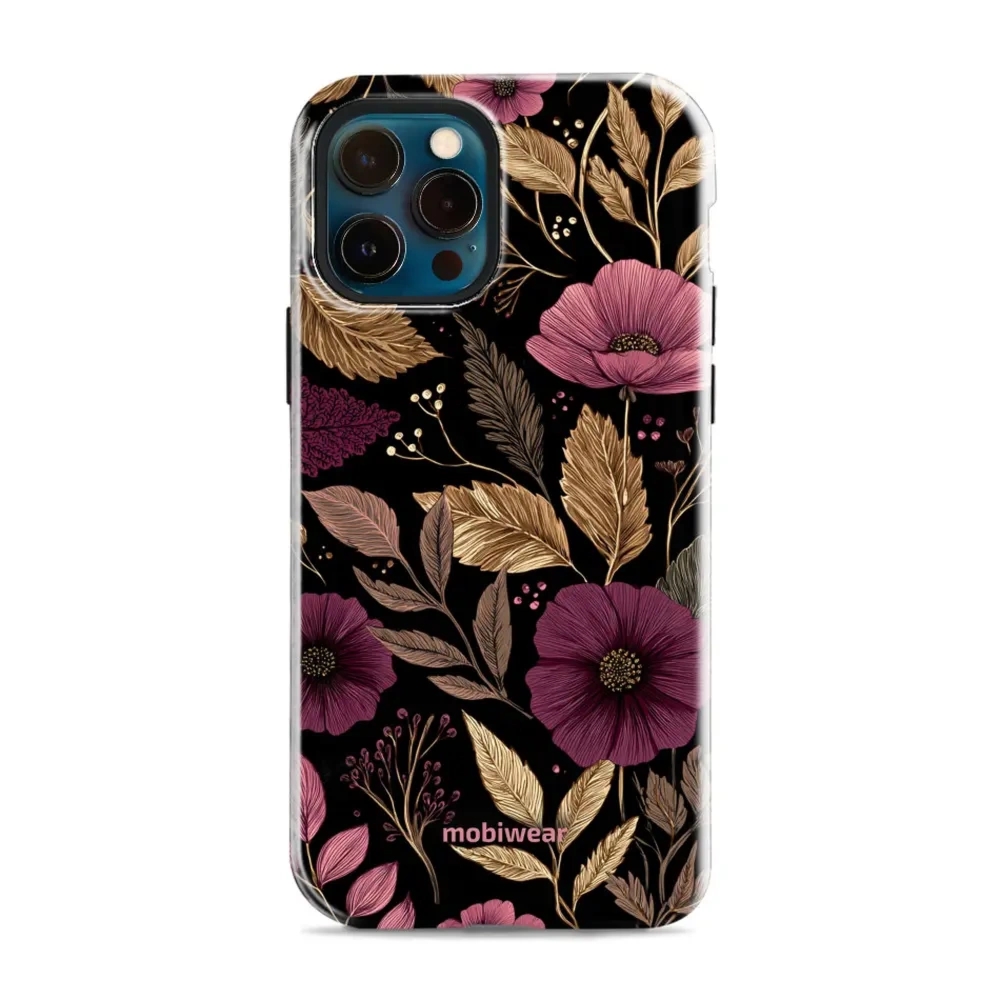 Etui ochronne do iPhone 12 Pro, Mobiwear Elite Pro, jesień glamour