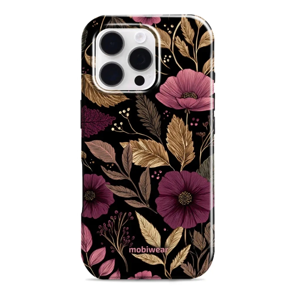 Etui ochronne do iPhone 16 Pro, Mobiwear Elite Pro, jesień glamour
