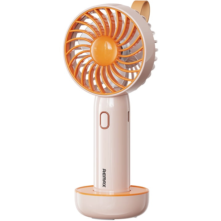 Image of Wiatrak, wentylator, wiatraczek Remax Handheld FanRS-SF05, różowo-pomarańczowy