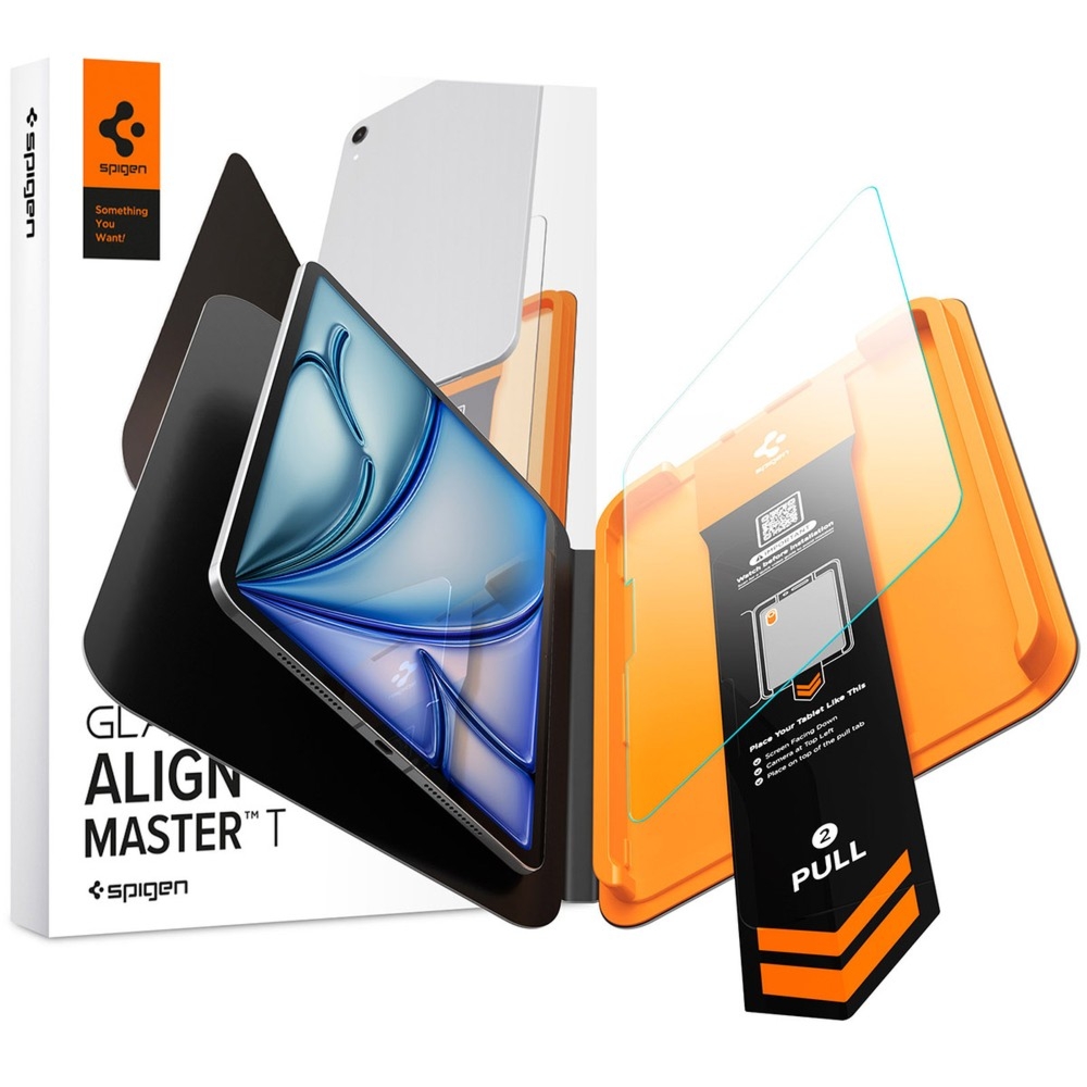 Szkło do etui Spigen Glas.tR AlignMaster T 1-Pack do Apple iPad Air 13 M4 2026 / M3 2025 / M2 2024