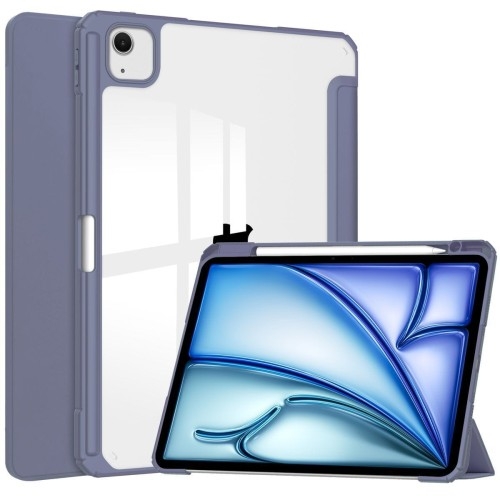 Image of Etui Bizon Case Tab Clear Matt do iPad Air 13" 2024, lawendowe