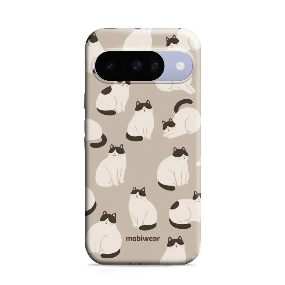 Etui ochronne do Pixel 10, Mobiwear Elite Pro, kawa miau