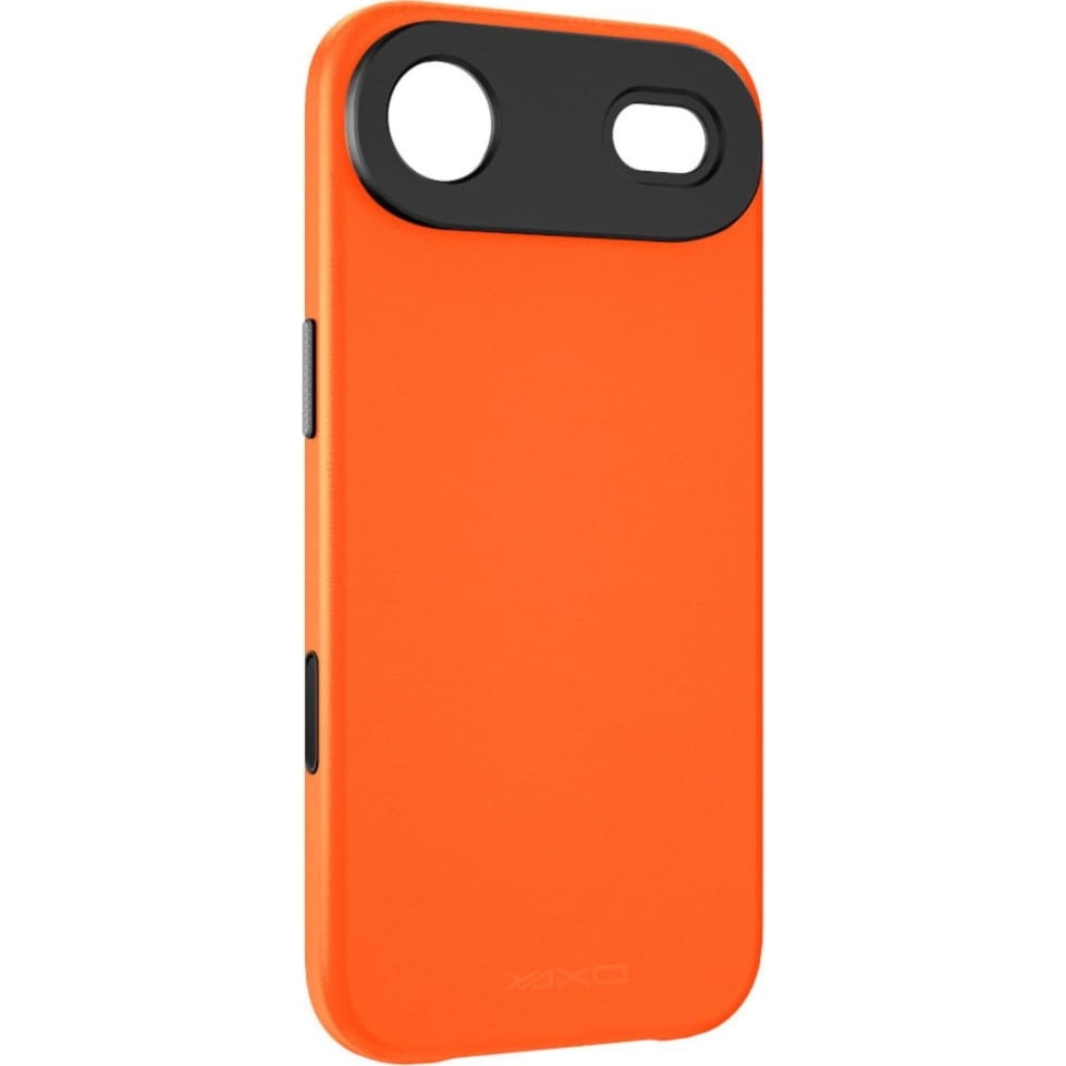 Etui YAXO Leather Gear Slim Case MagSafe do iPhone Air, pomarańczowe