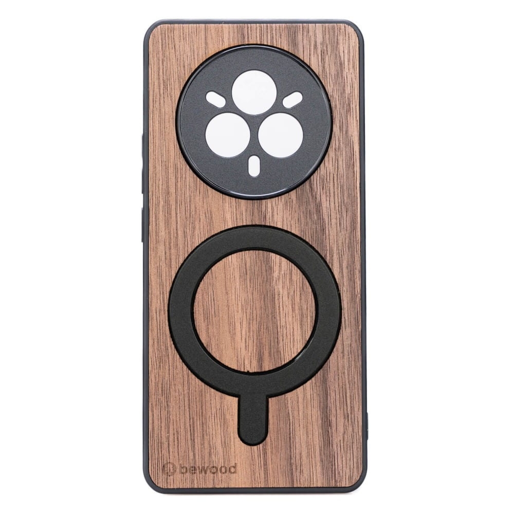 Drewniane etui do Realme 14 Pro Plus 5G, Bewood Orzech Amerykański MagSafe