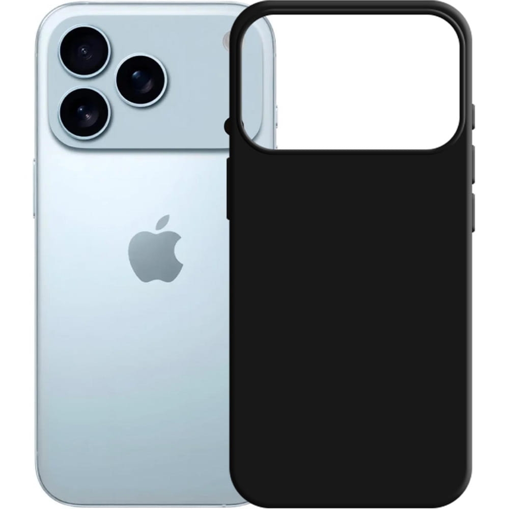 OUTLET: Etui 3mk Silicone Case do iPhone 17 Pro Max, czarne