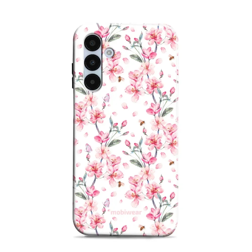 Etui ochronne do Galaxy A25 5G, Mobiwear Elite Pro, japoński bukiet