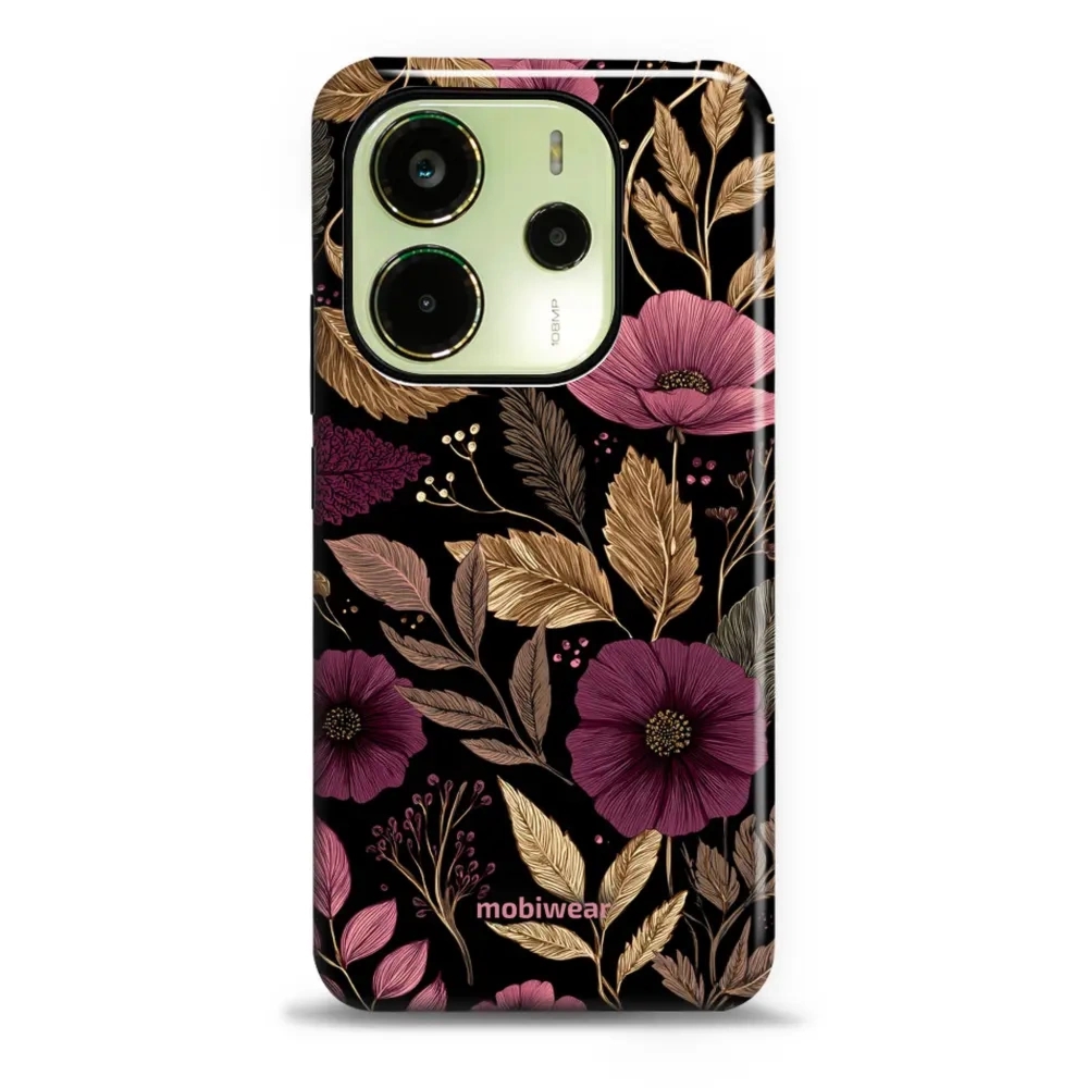 Etui ochronne do Xiaomi Redmi Note 14 4G, Mobiwear Elite Pro, jesień glamour