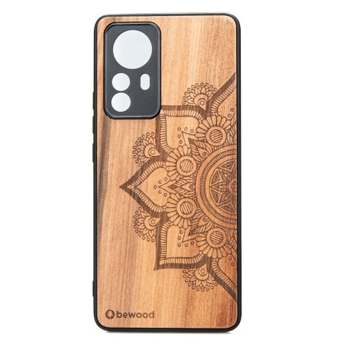 Image of Drewniane etui Bewood do Xiaomi 12 Pro MANDALA JABŁOŃ