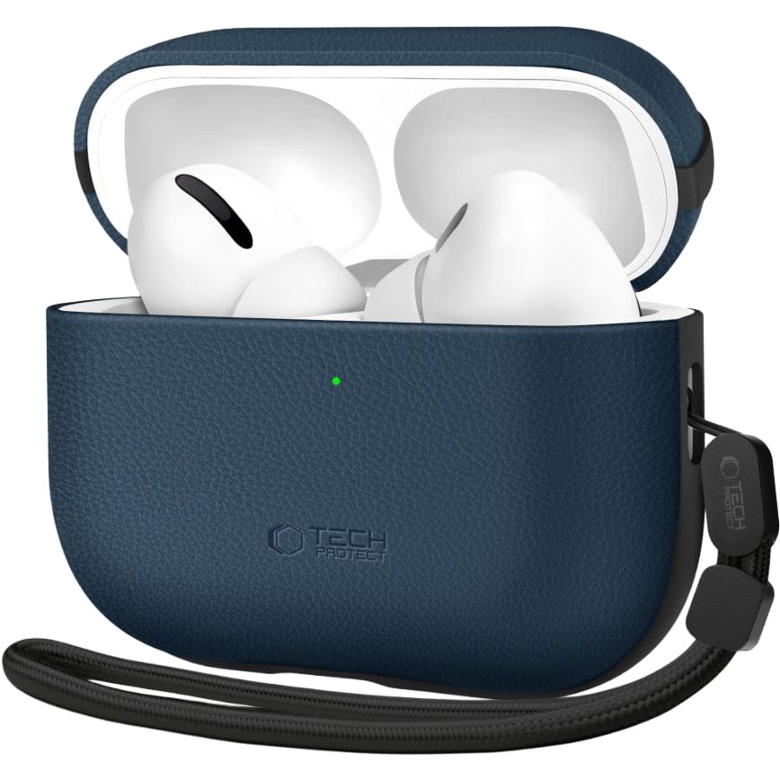 Etui Tech-Protect NaturalFit do AirPods Pro 3, granatowe