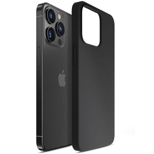 Image of Etui 3mk Silicone Case do iPhone 13 Pro, czarne