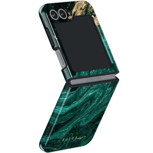 Image of Etui Burga Emerald Pool Tough do Galaxy Z Flip6, wielokolorowy morski