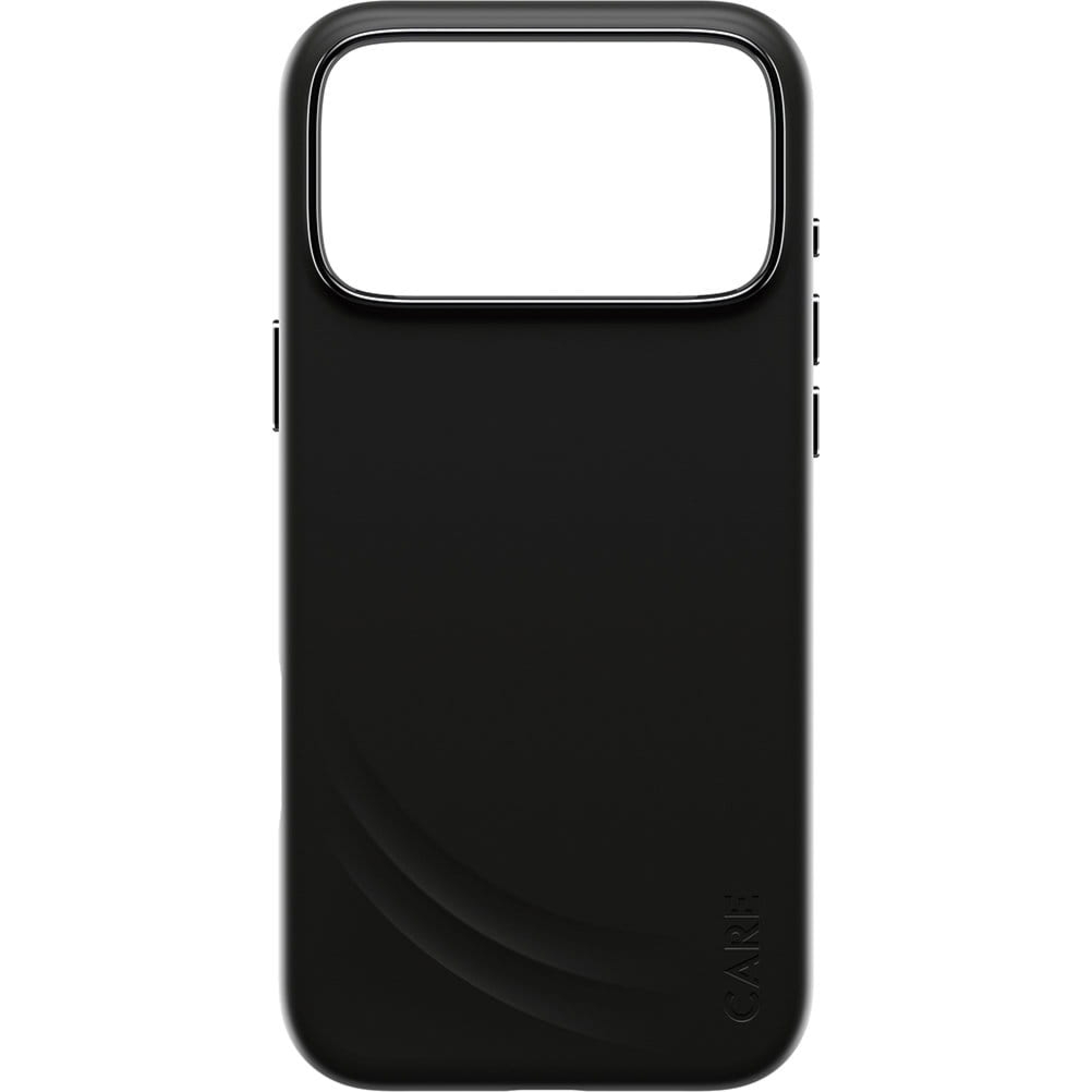 Etui CARE by PanzerGlass Fashion Case Flow do iPhone 17 Pro Max, czarne