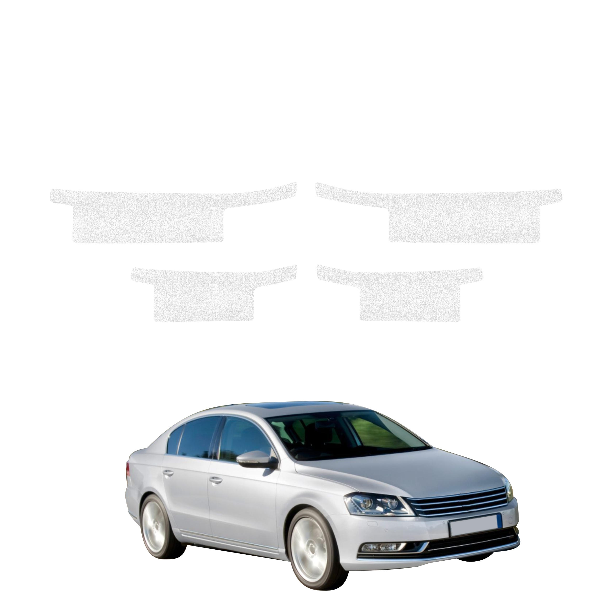 4w1 Biała powłoka techniczna Grizz Protector na progi Volkswagen Passat B7 Sedan (2010-2014)