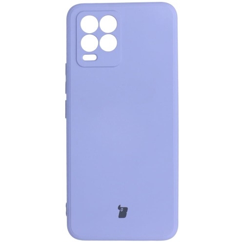 Image of Etui Bizon Case Silicone do Realme 8 / 8 Pro, jasnofioletowe