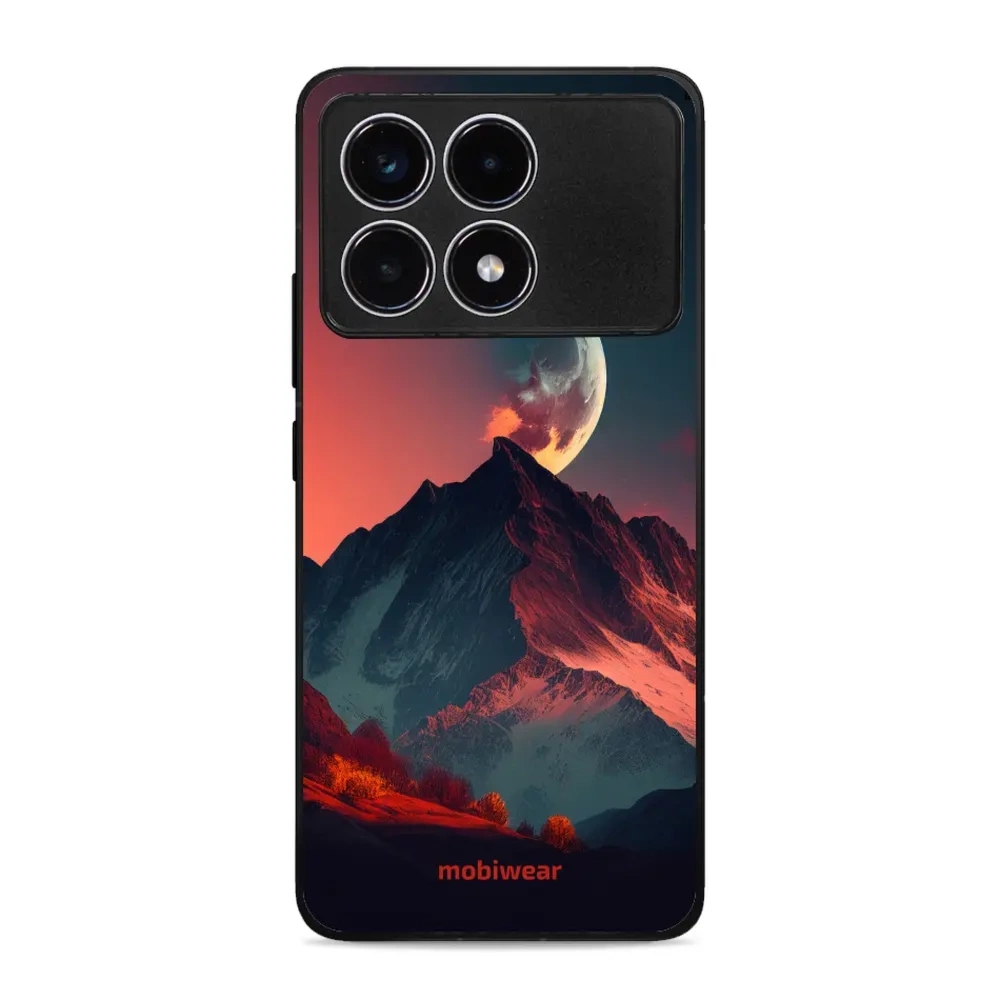 Etui ochronne do Xiaomi Poco F6 Pro, Mobiwear Glossy Case, górski zmierzch