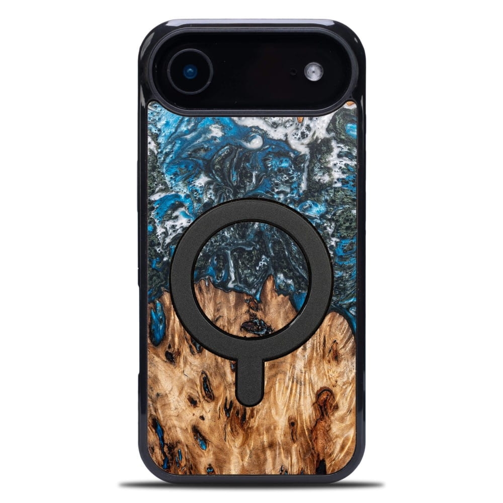Drewniane etui do iPhone Air, Bewood Unique Planets Ziemia do MagSafe