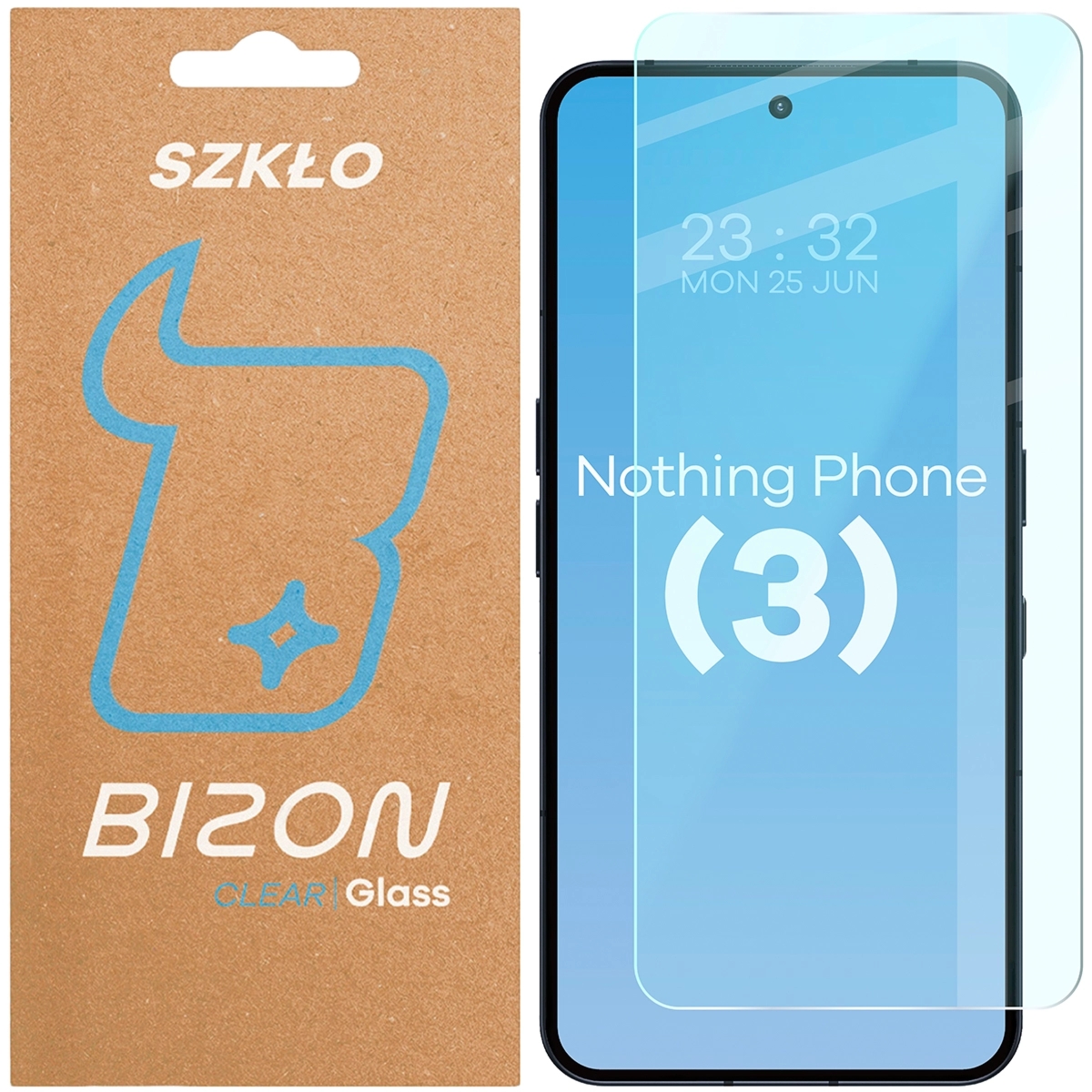 Szkło hartowane Bizon Glass Clear do Nothing Phone (3)