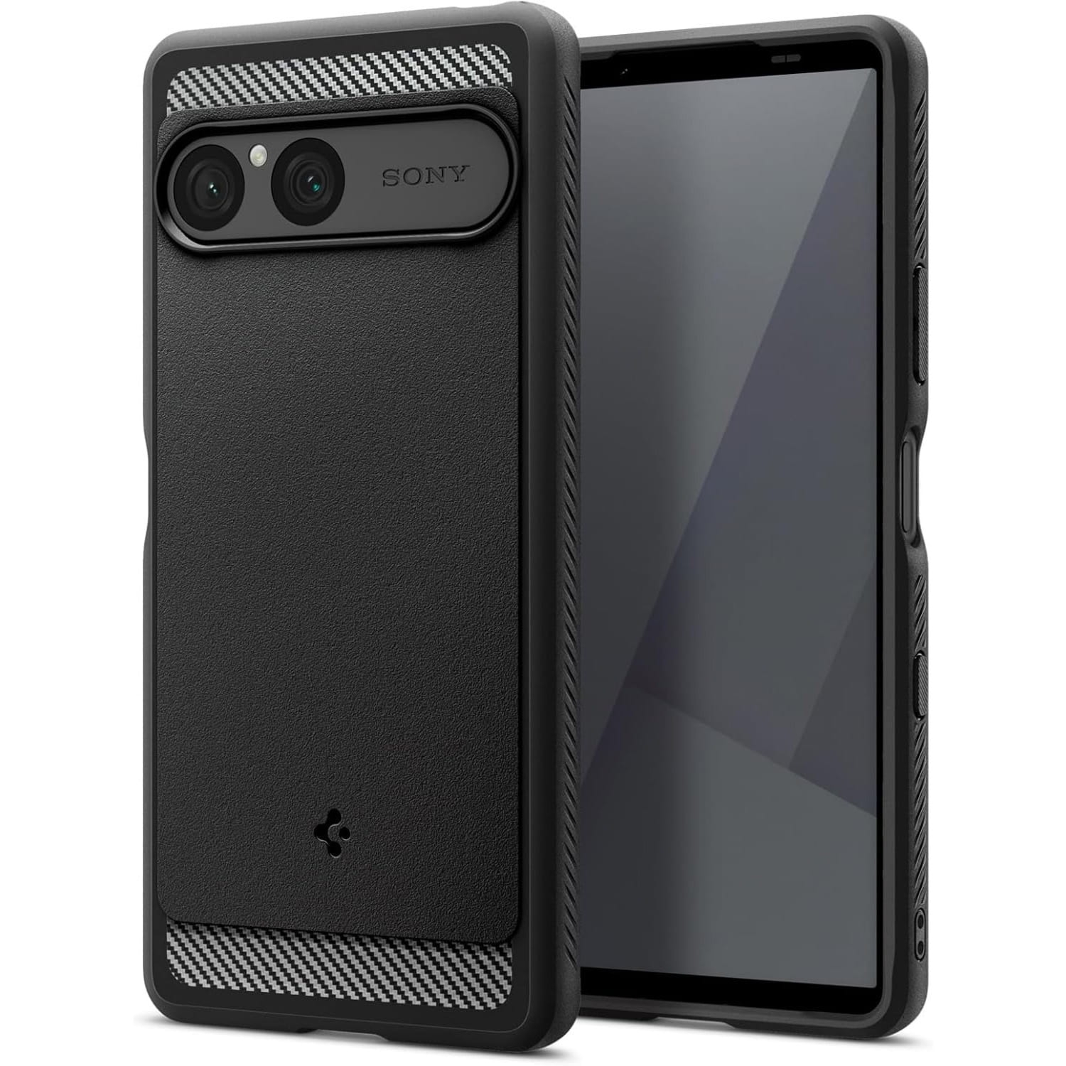 Etui Spigen Rugged Armor do Xperia 10 VII, czarne