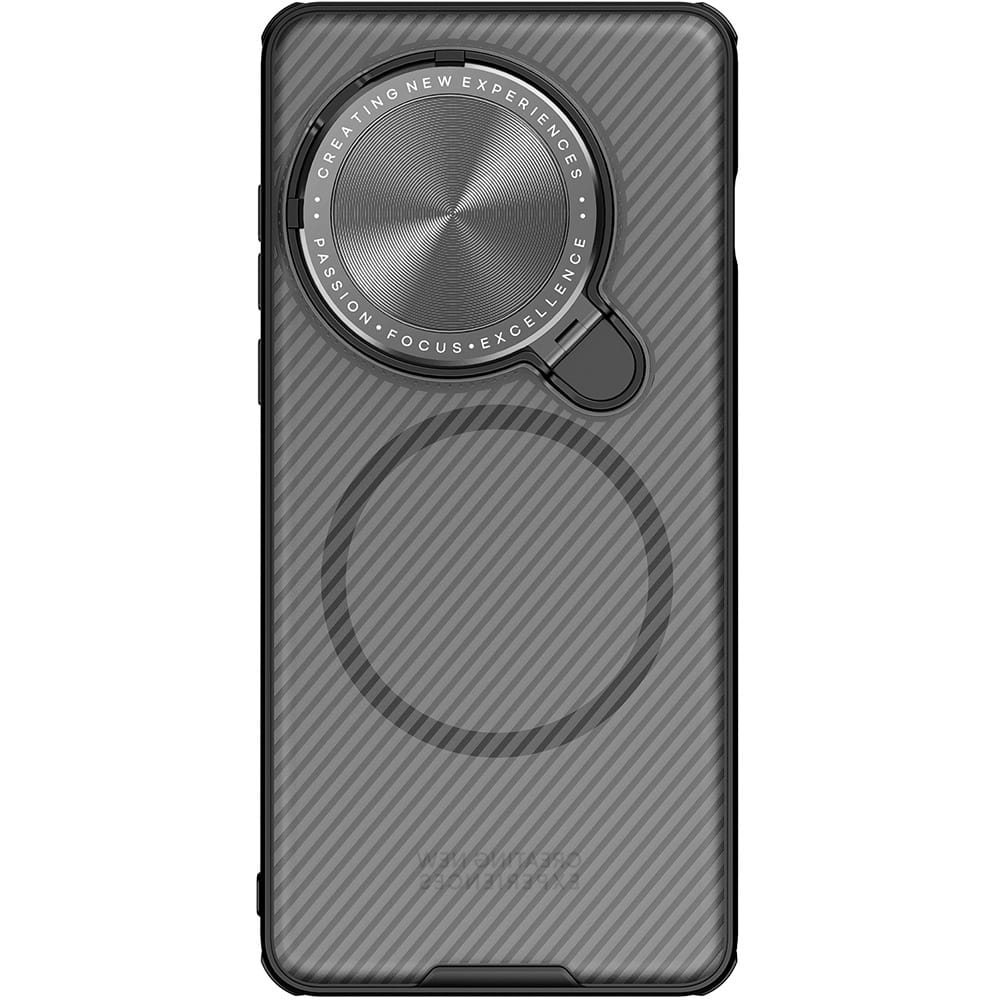 Image of Etui Nillkin CamShield Prop Magnetic do OnePlus 13 do MagSafe, półprzezroczyste z czarnym