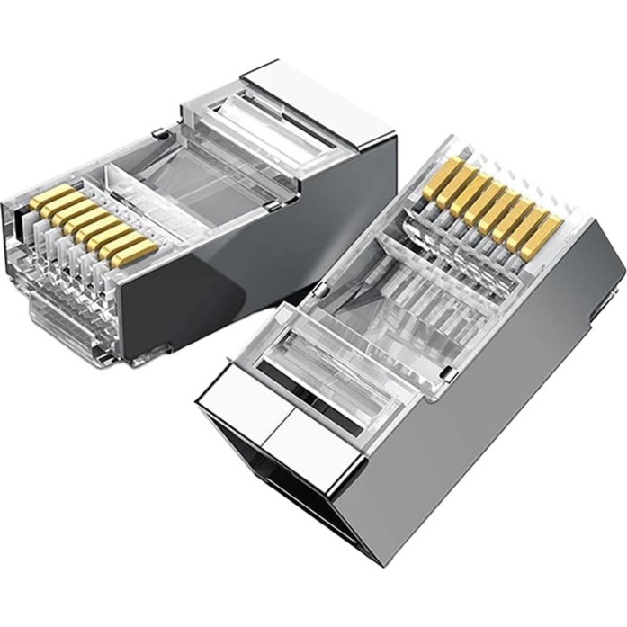 Wtyk, końcówka modularna RJ45 Ugreen NW111 Cat. 6 / 6e / 5e / 5 8P8C,  100 sztuk