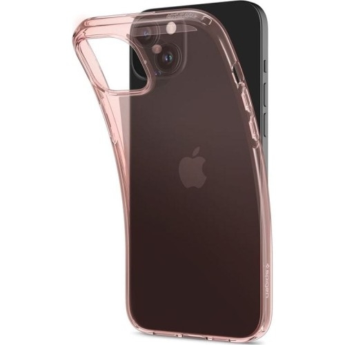 Image of Etui Spigen Crystal Flex do iPhone 15 Plus, różowe
