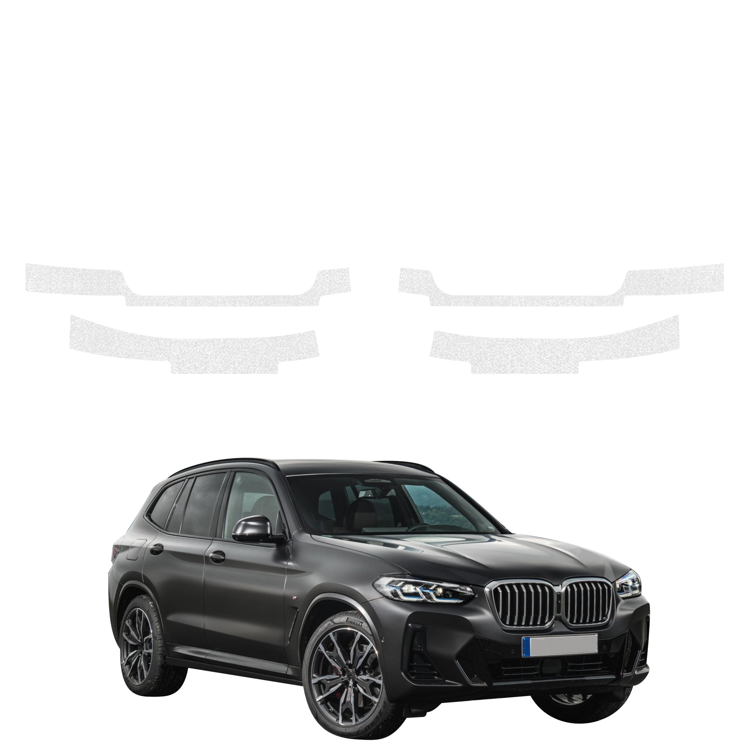 4w1 Bezbarwna powłoka techniczna Grizz Protector na progi BMW X3 (2021-2024)