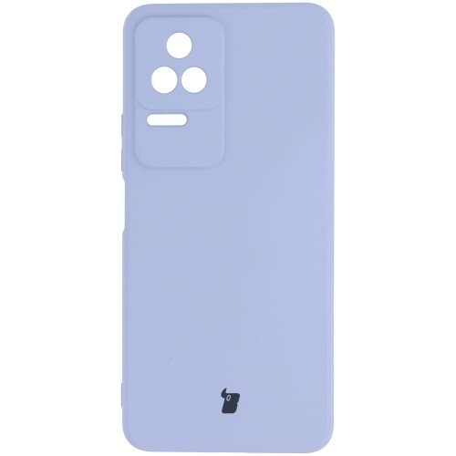 Image of Etui Bizon Case Silicone Sq do Xiaomi Poco F4, jasnofioletowe