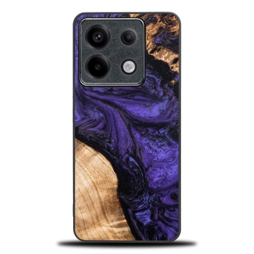 Image of Drewniane etui do Xiaomi Redmi Note 13 5G, Bewood Unique Violet