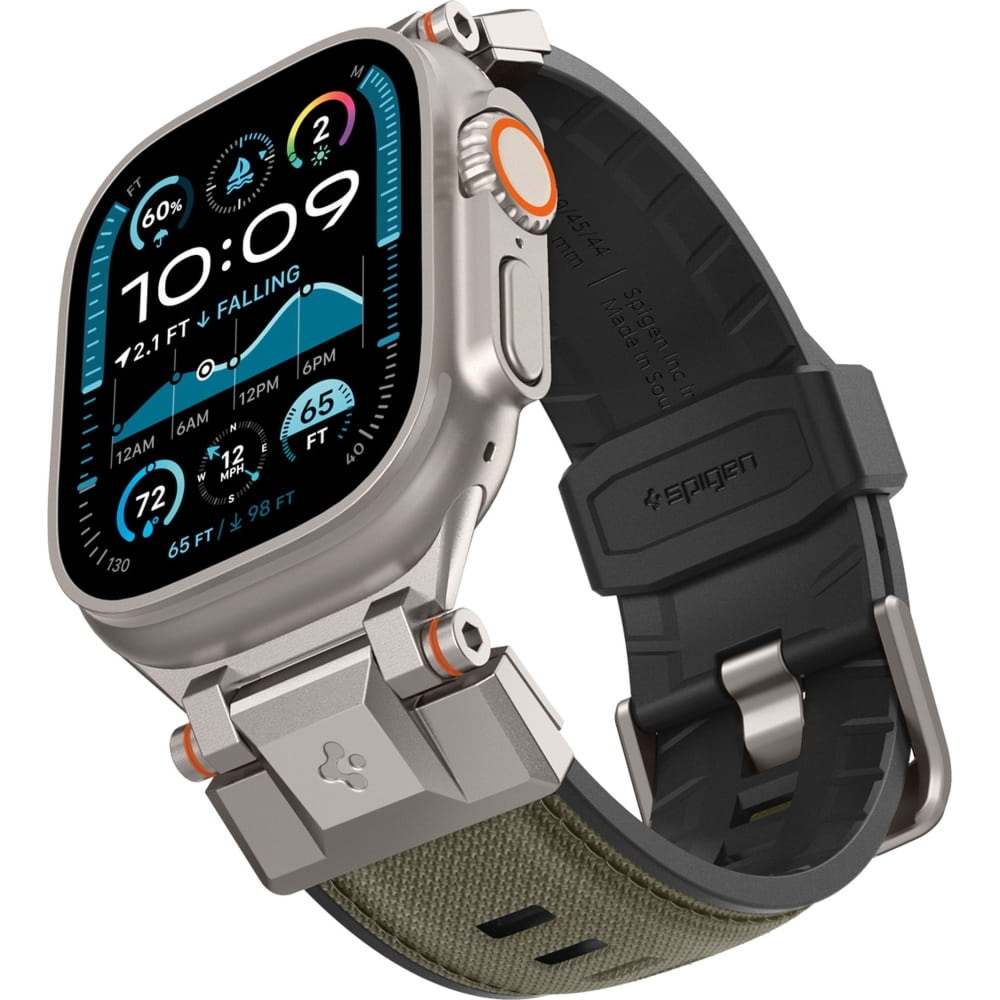 Pasek Spigen DuraPro Armor Band do Apple Watch 49/46/45/44 mm, zielony