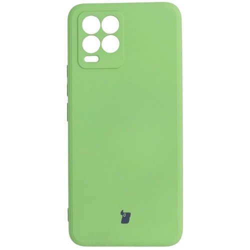 Image of Etui Bizon Case Silicone do Realme 8 / 8 Pro, jasnozielone