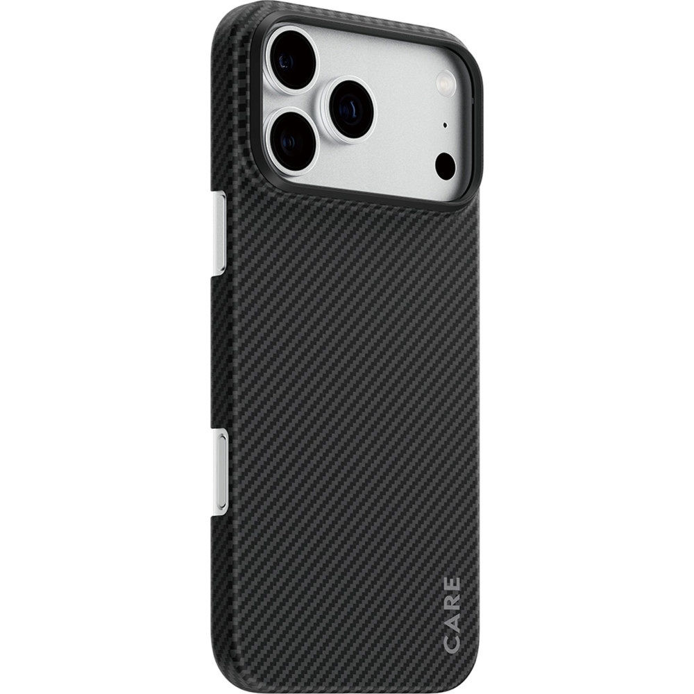 Etui aramidowe PanzerGlass CARE Discovery Case do MagSafe do iPhone 18 Pro Max / 17 Pro Max, czarno-szare