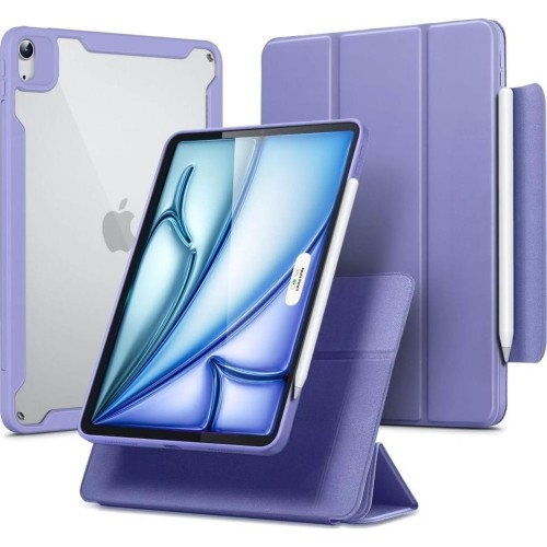 Image of Etui ESR Rebound Hybrid do iPad Air 11" 6 gen. 2024 / iPad Air 10.9" 4 / 5 gen. 2020/2022, fioletowe